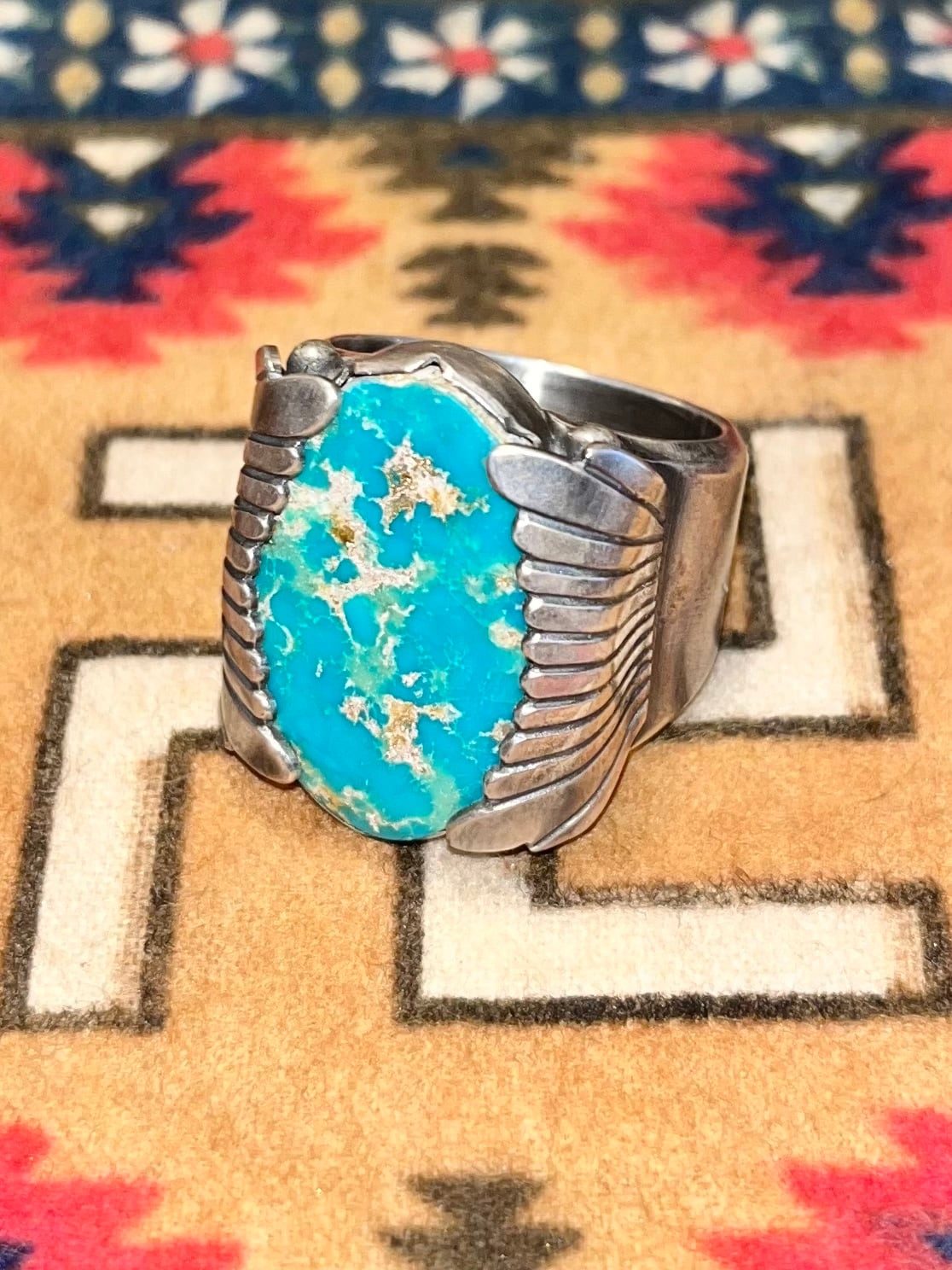 FRITSON TOREDO pilot mountain turquoise ring | NOIR ONLINE