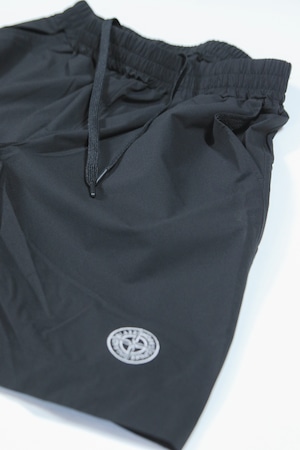 SMOKE ISLAND LOOSE SHORTS [BLACK]