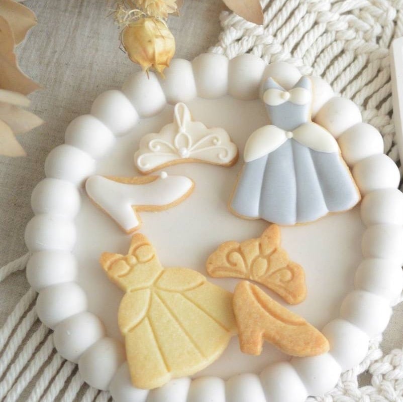 プリンセスminiスタンプ付き【クッキーカッター cookie cutter】 | mgodis