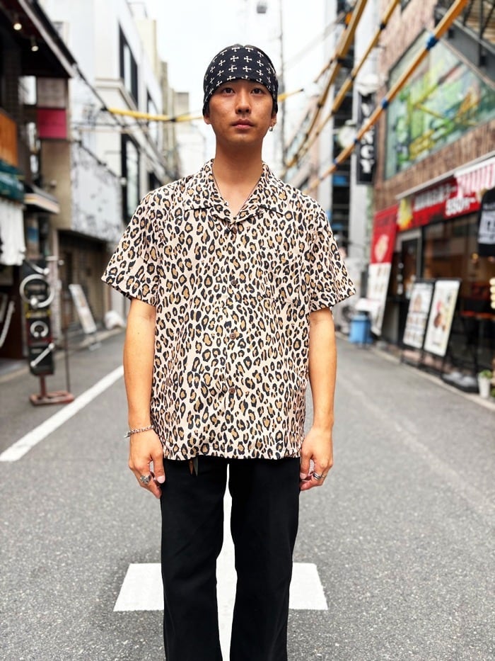 UNIVERD72 / LEOPERD ALOHA SHIRT / レオパードアロハシャツ / アロハ