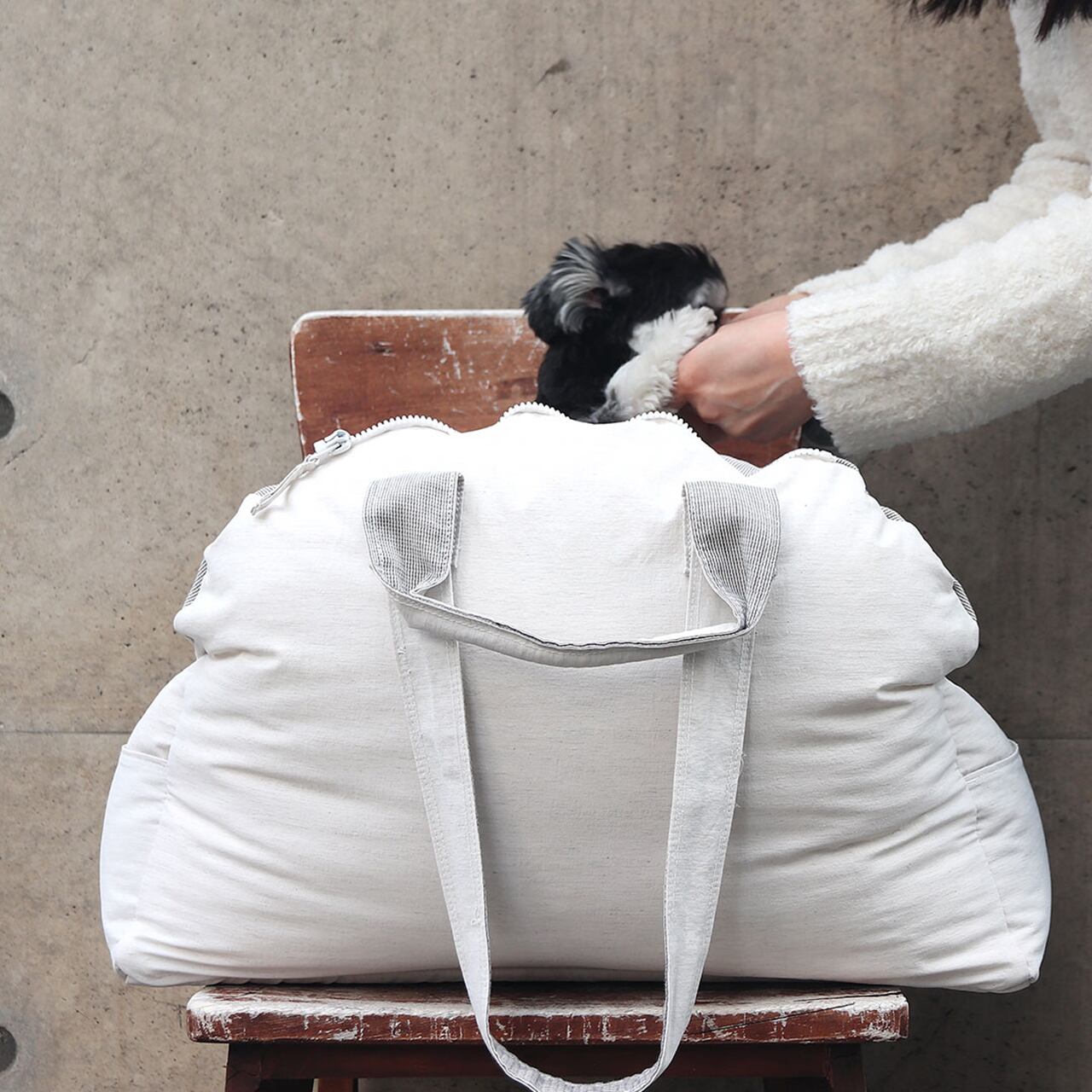 Chubby Bag(White)S / monchouchou