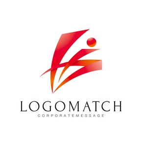 ダイナミックな成長のロゴ