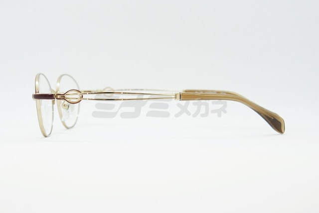 Line Art メガネ CHARMANT Aria XL1667 BR アリア オーバル メタル シャルマン ラインアート 鯖江 日本製 正規品-3枚目