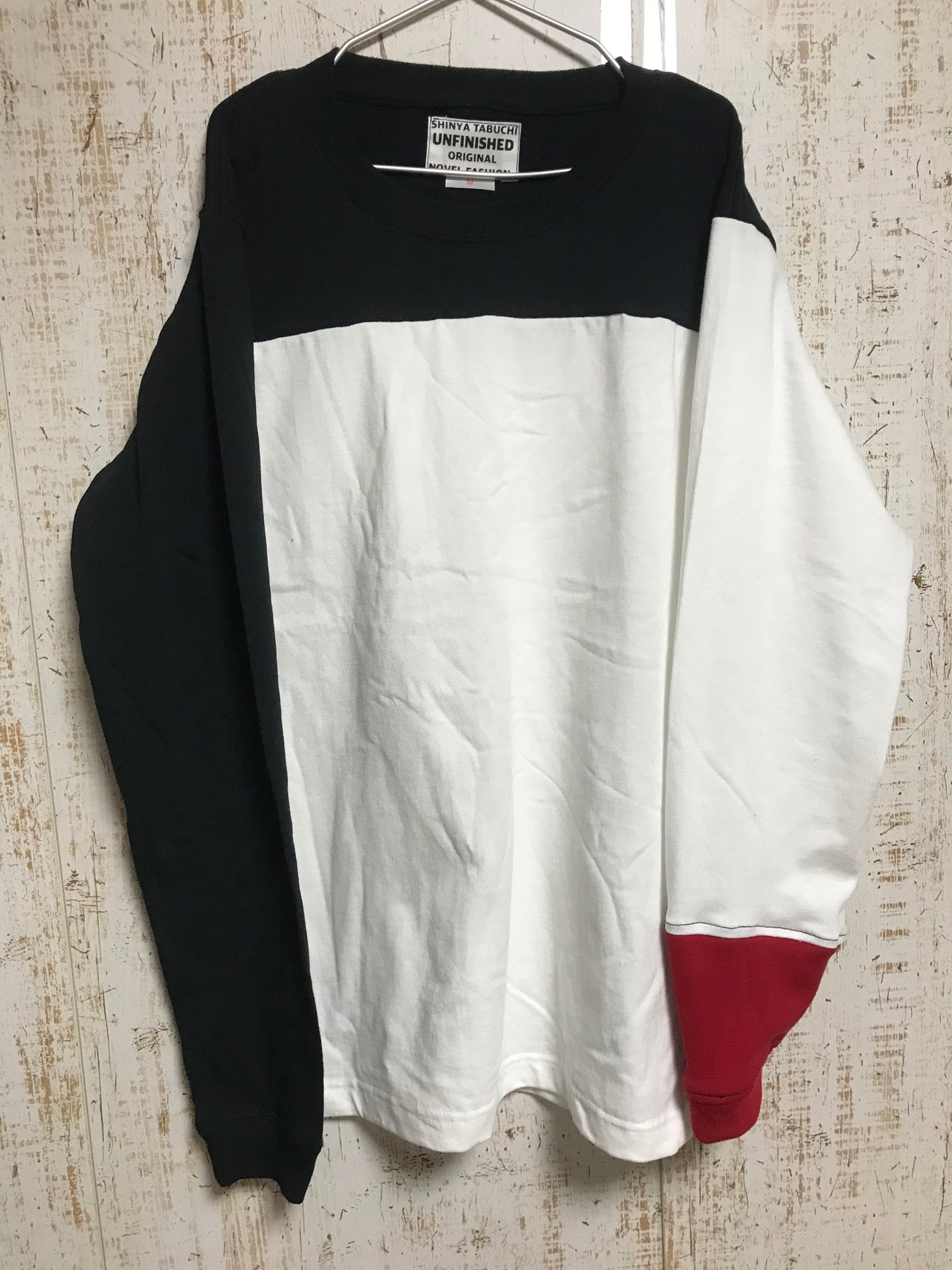 UNFINISHED切り替えロングTシャツ2