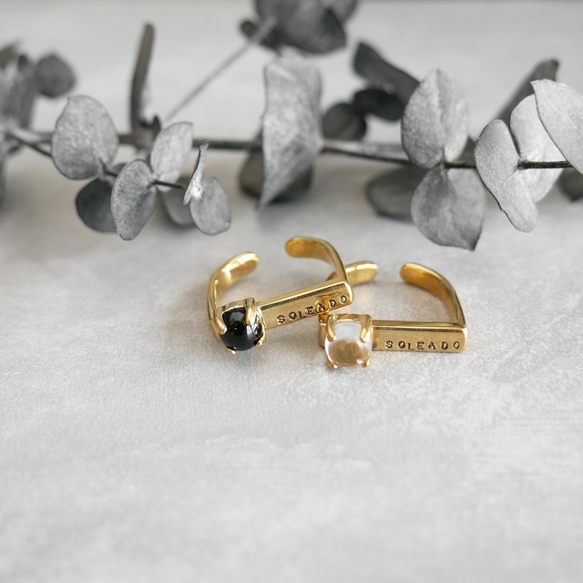 SOスクエアリング / brass　R092