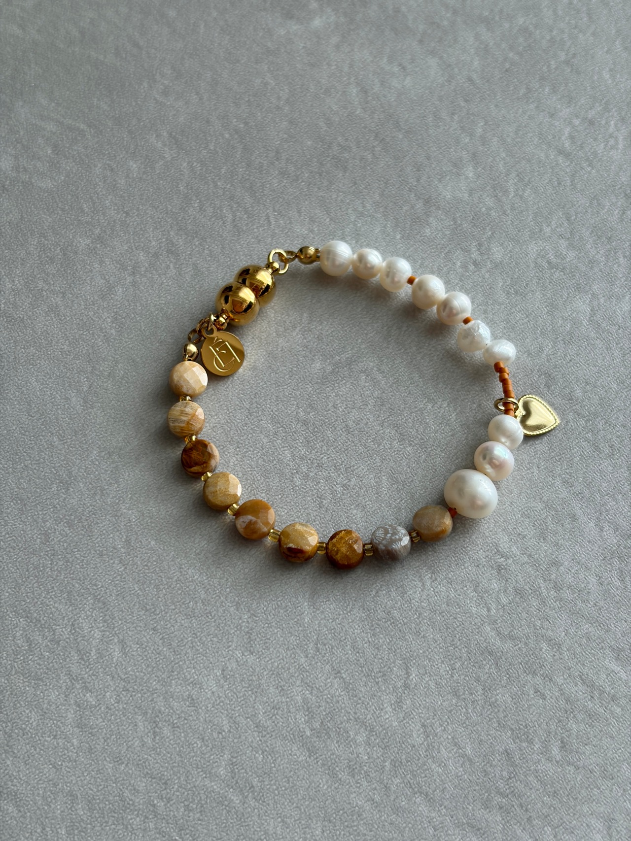 bracelet |  coral×pearl［GB037］