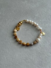 bracelet |  coral×pearl［GB037］