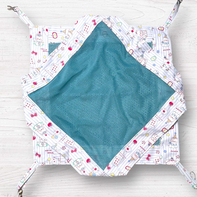 2way ハンモック 上下両面メッシュ 42×42㎝