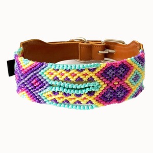 MEXICAN WOVEN COLLAR - L