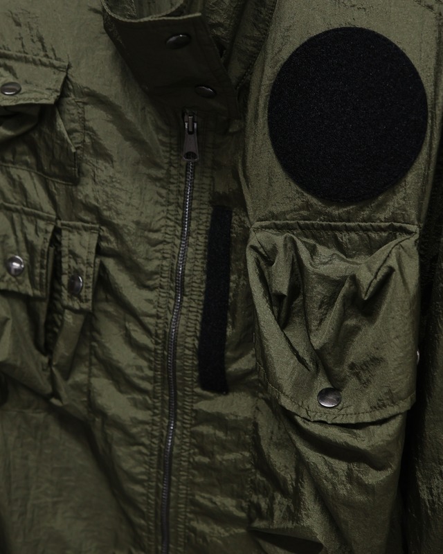 DIESEL double-zip gimmick ma-1