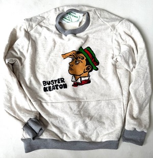 HAND PRINTED GRAPEFRUITMOON NECK SWEATSHIRTS