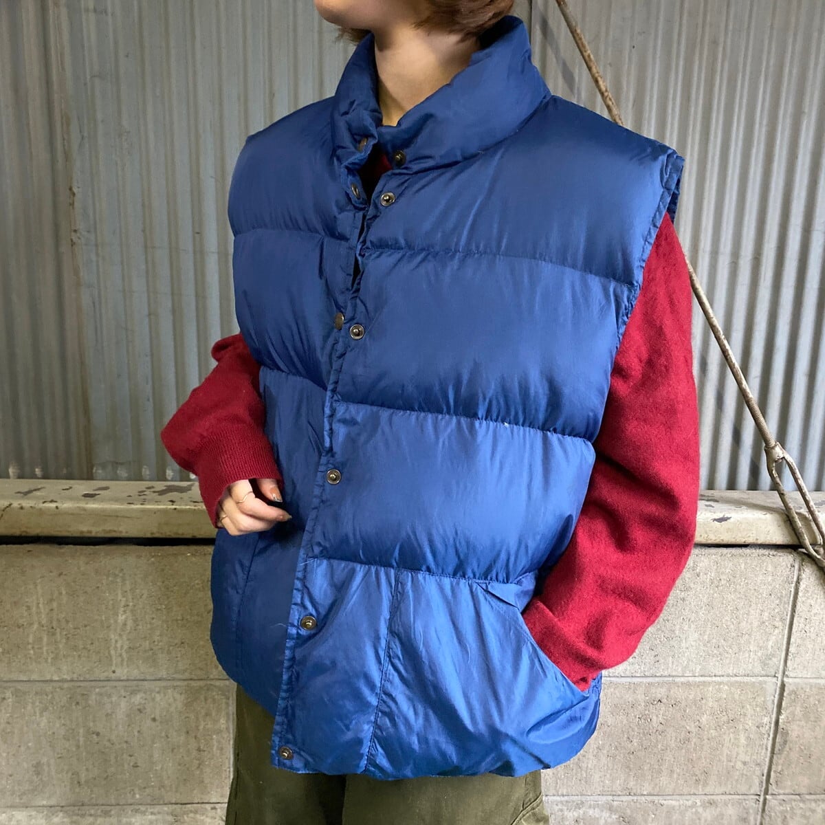 XL 80〜90s L.L.Bean エルエルビーン グースダウン ベスト-