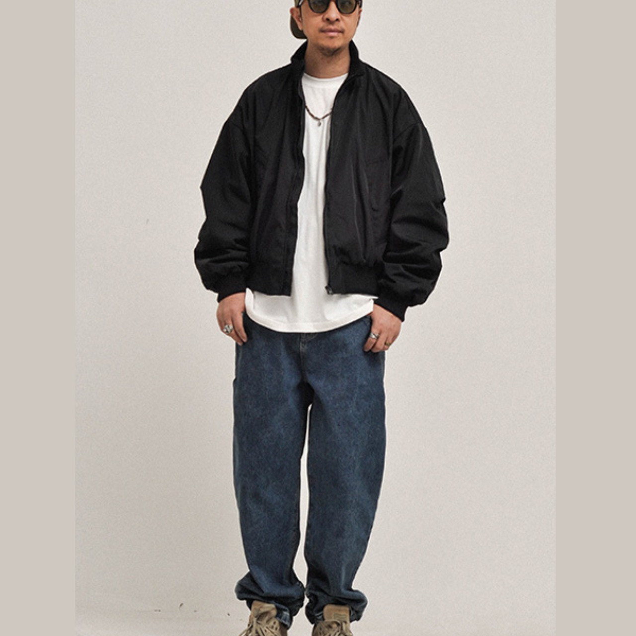 ヴィンテージブルー デニムパンツ N3392 - 6