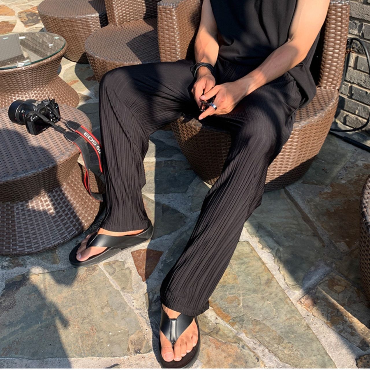 細プリーツパンツ　MT0080288