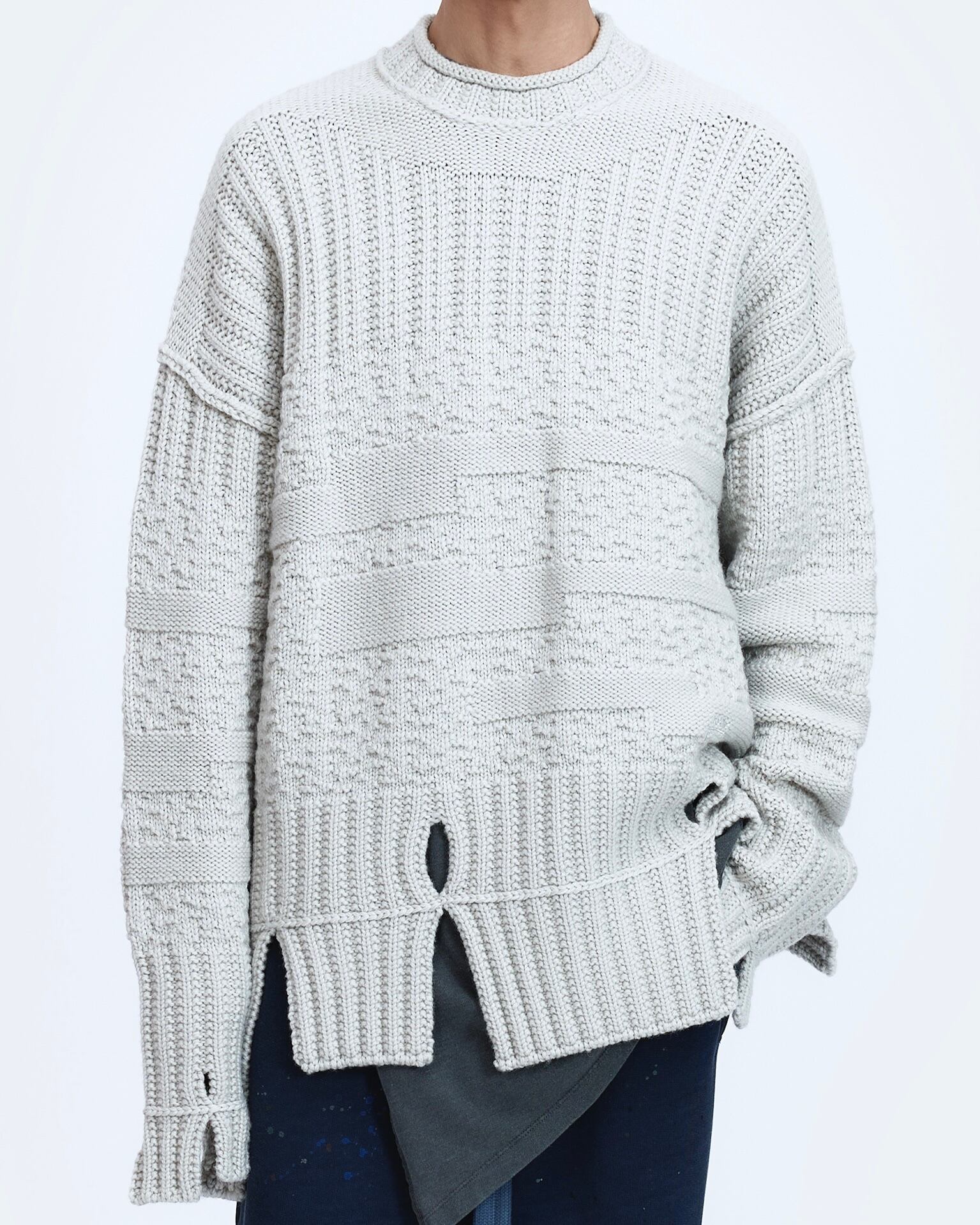 A-COLD-WALL* / TEXTURED MOCK NECK KNIT