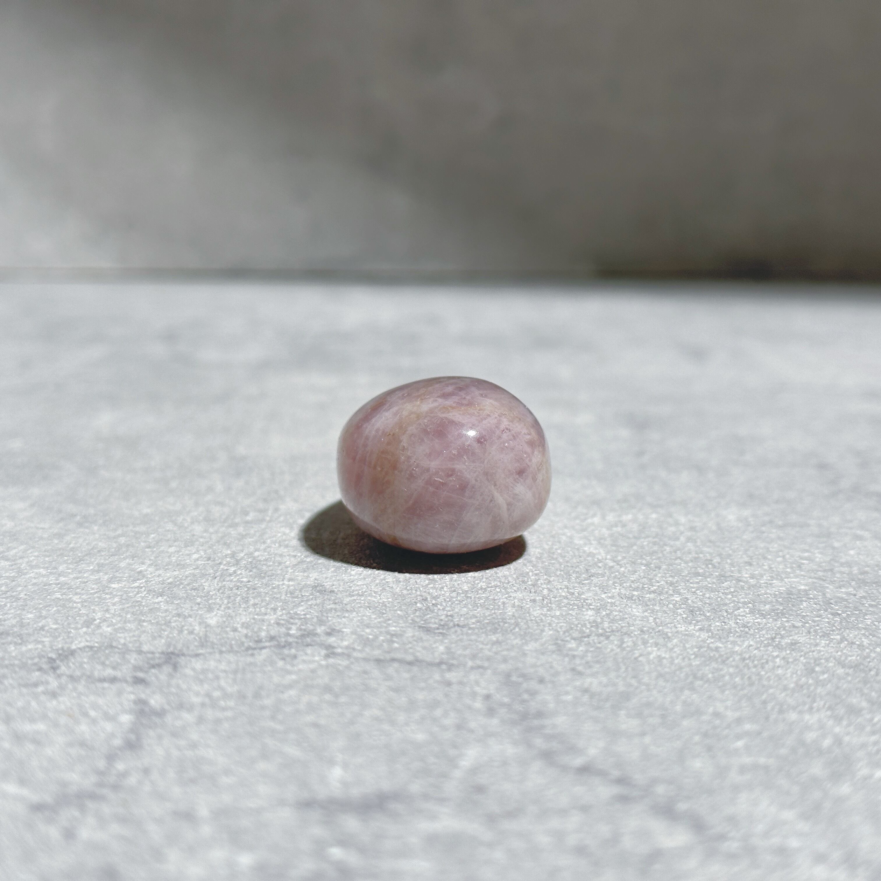 パープルローズクォーツ パームストーン15◇Purple Rose Quartz