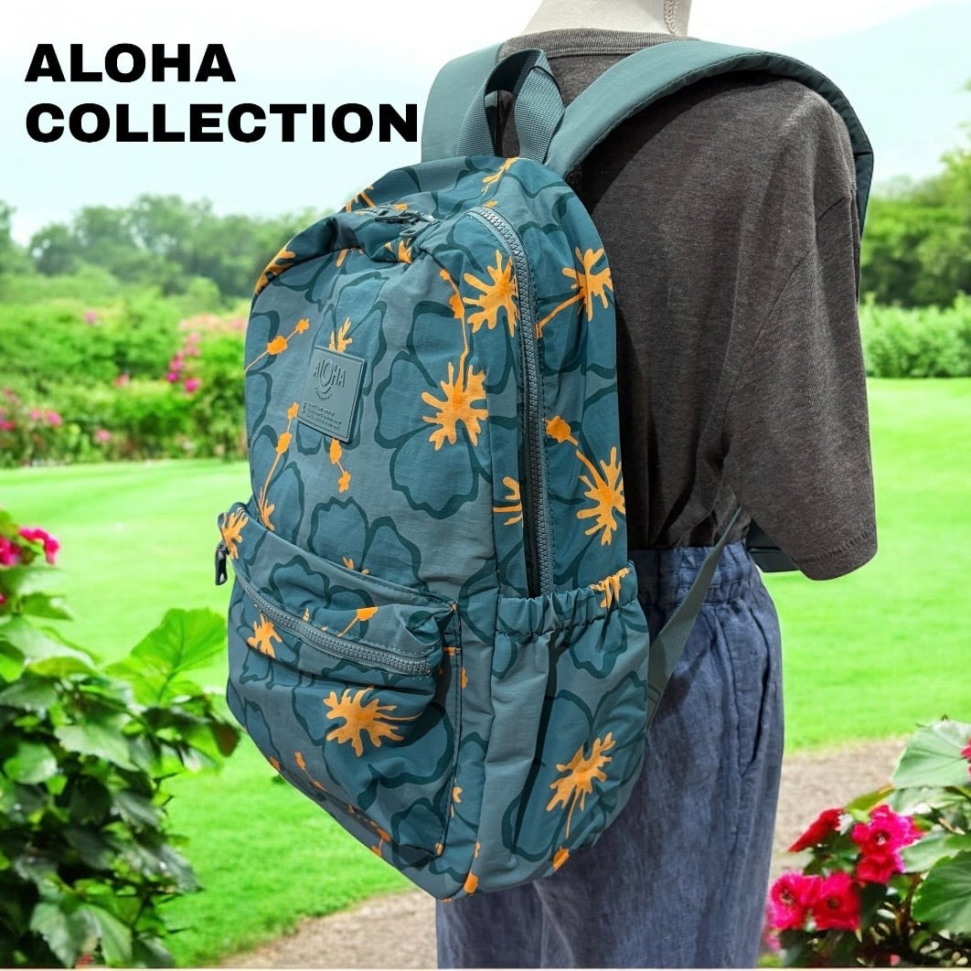 ALOHA COLLECTION】 リュックサック ナイロン Pua waikiki COLLECTION