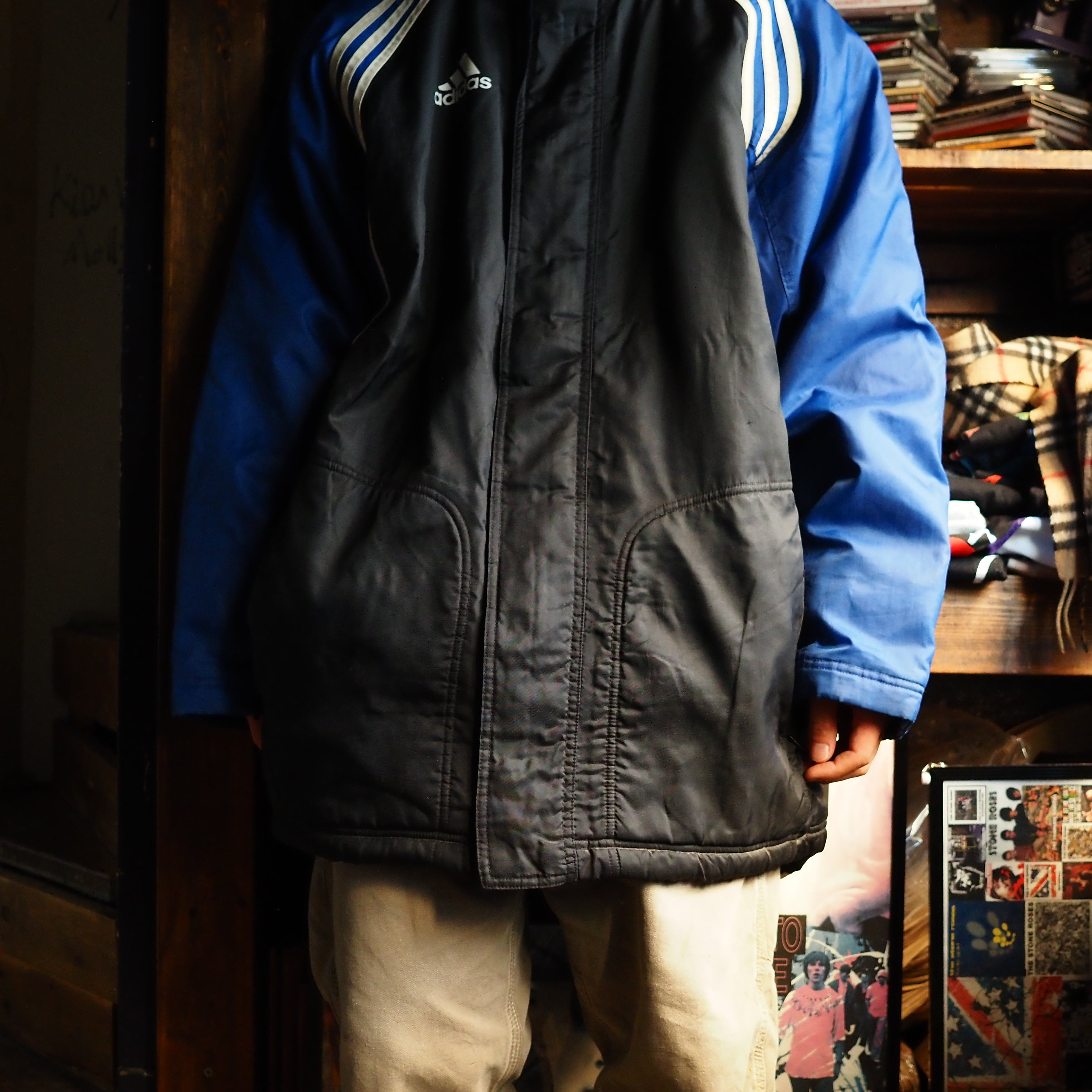 UK Rock! 1990's Vintage Adidas Football Coat ビンテージ