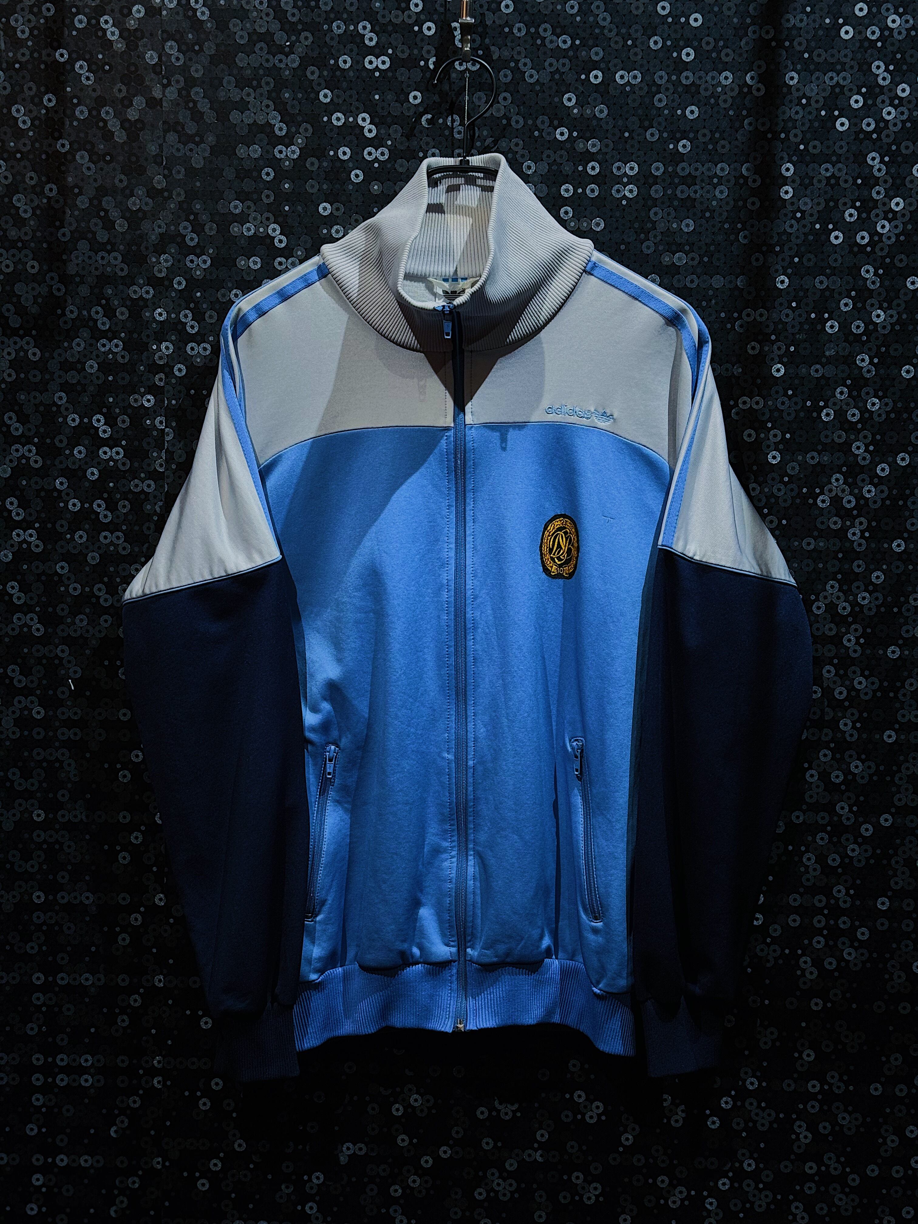 "90's Europa vintage"adidas original D10B Wappen mulch color pattern track jacket