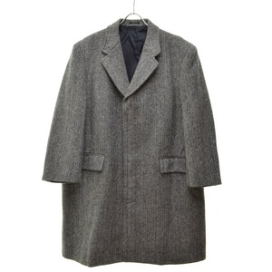 COMME des GARCONS HOMME / コムデギャルソン オム 〜80s archive デカオム HC-090110 HARRIS TWEED ヘリンボーンウールコート