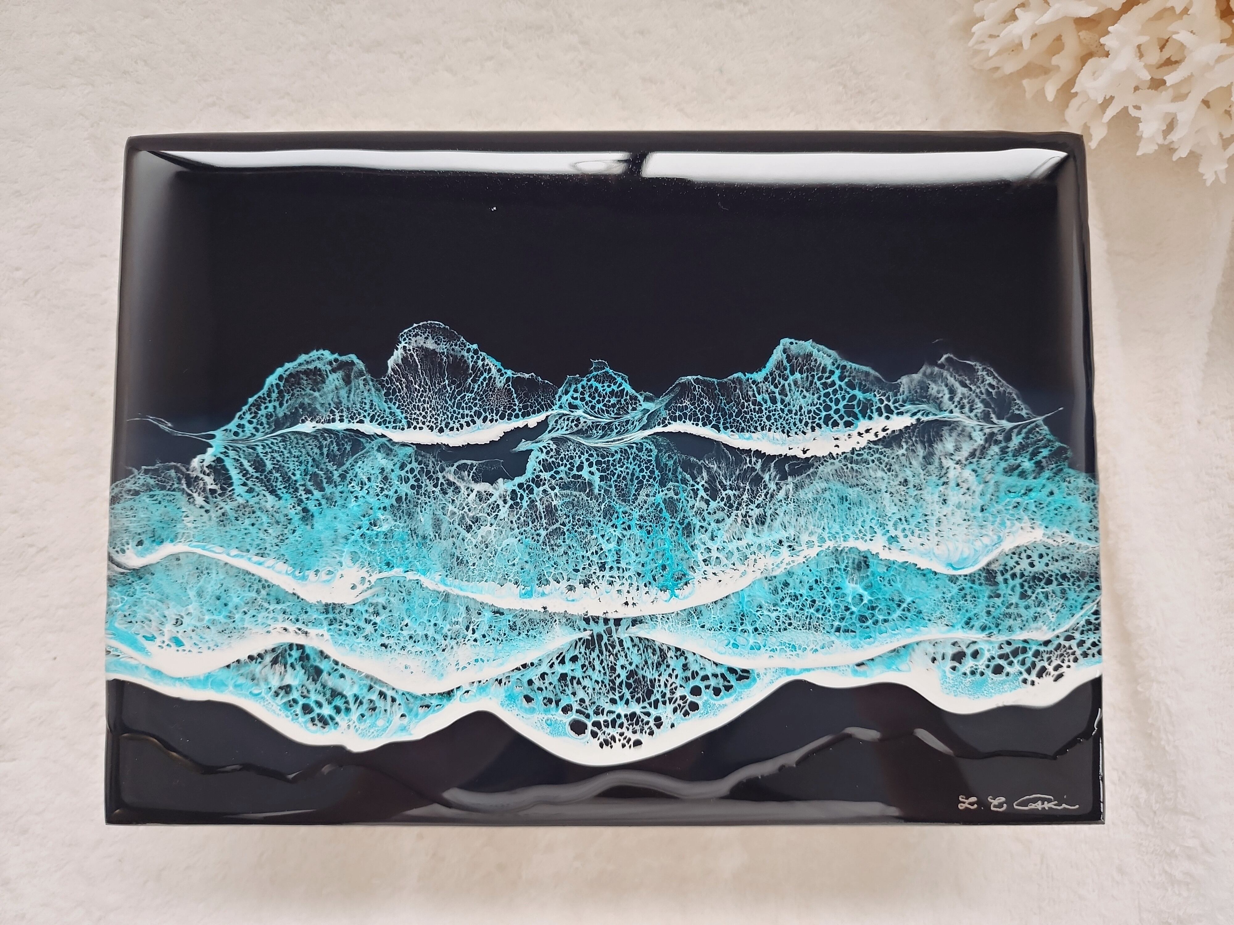 173.オーシャンレジンアート 夜光虫