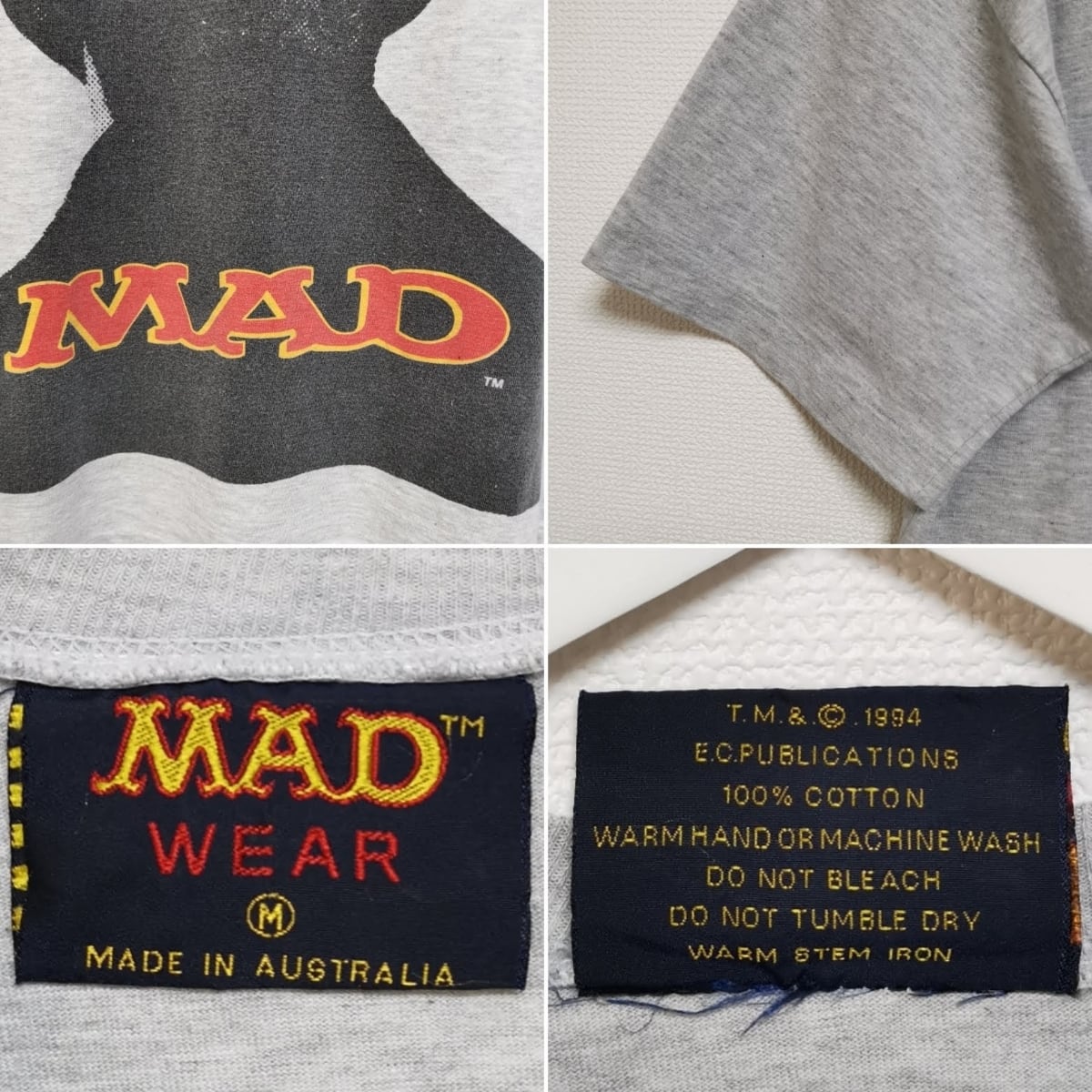 送料無料 M 90s MAD MAGAZINE マッドマガジン Tシャツ アルフレッド 