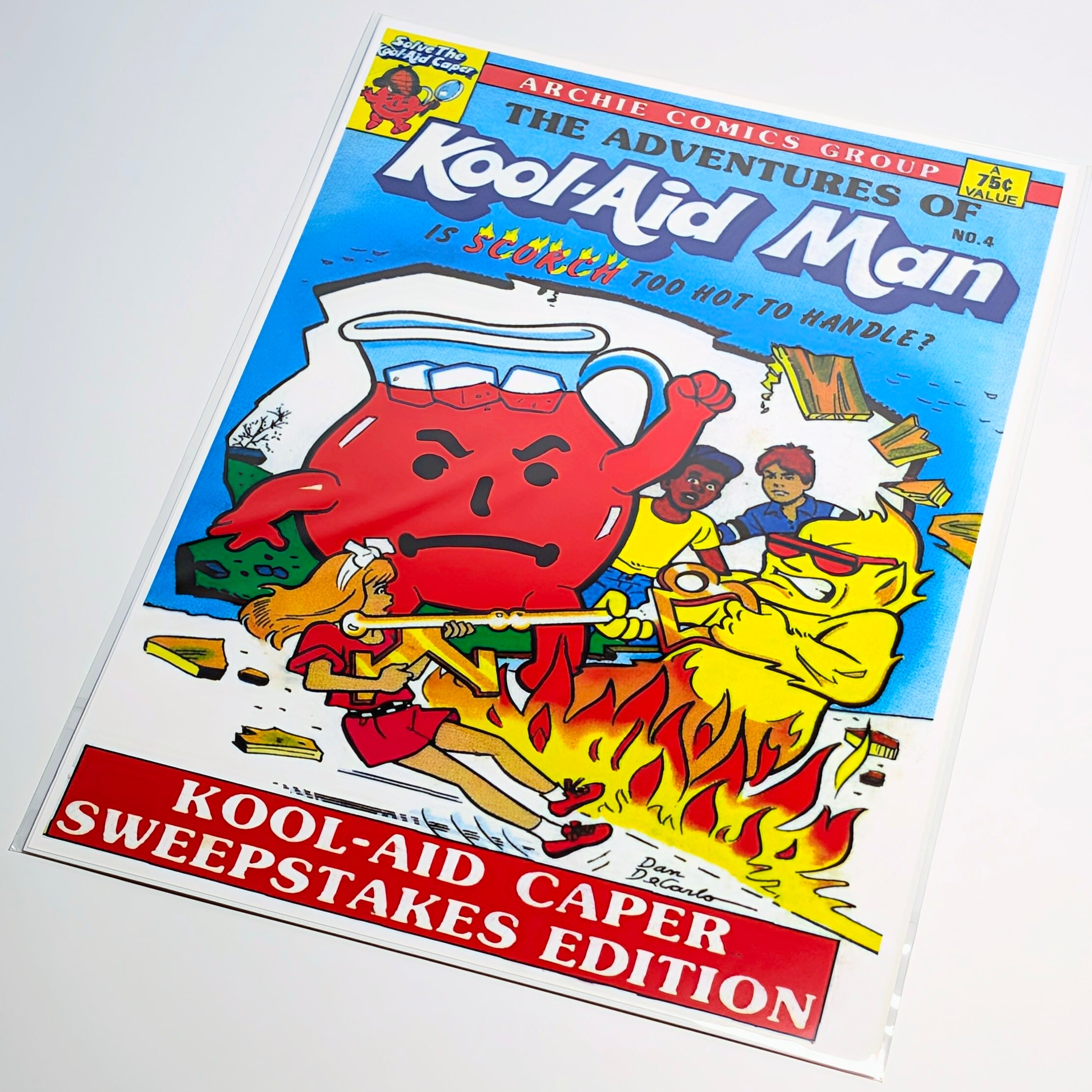 ♫ちょうどいいB4ポスター♫【 Kool-Aid Man ( クールエイドマン ) 】〚アメリカン雑貨 アメトイ〛