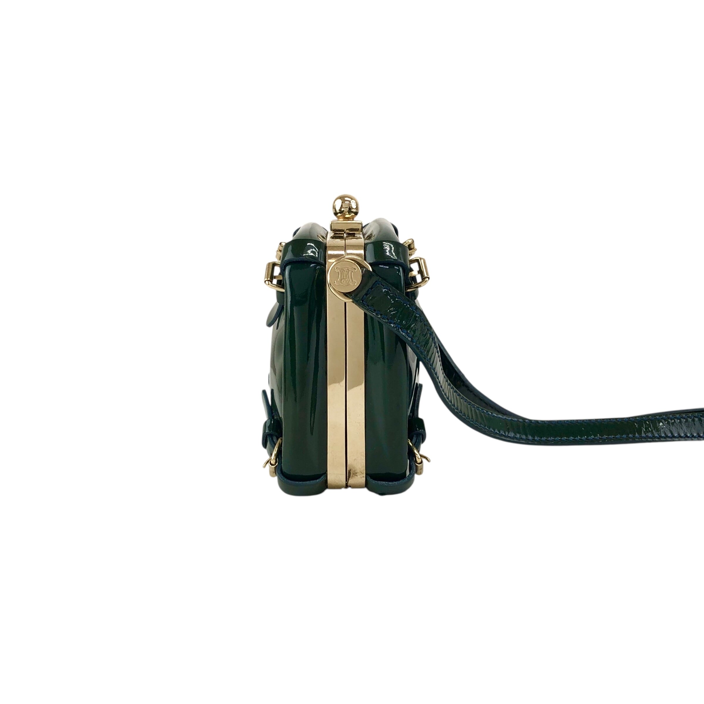 ジョルジオアルマーニ メッセンジャーバッグ グリーン カーキ レザー エナメル wq00046692_1.jpg