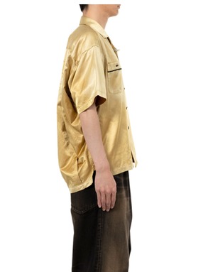 【25SS】Maison MIHARA YASUHIRO ミハラヤスヒロ / Embriodery Bowling Shirt / シャツ