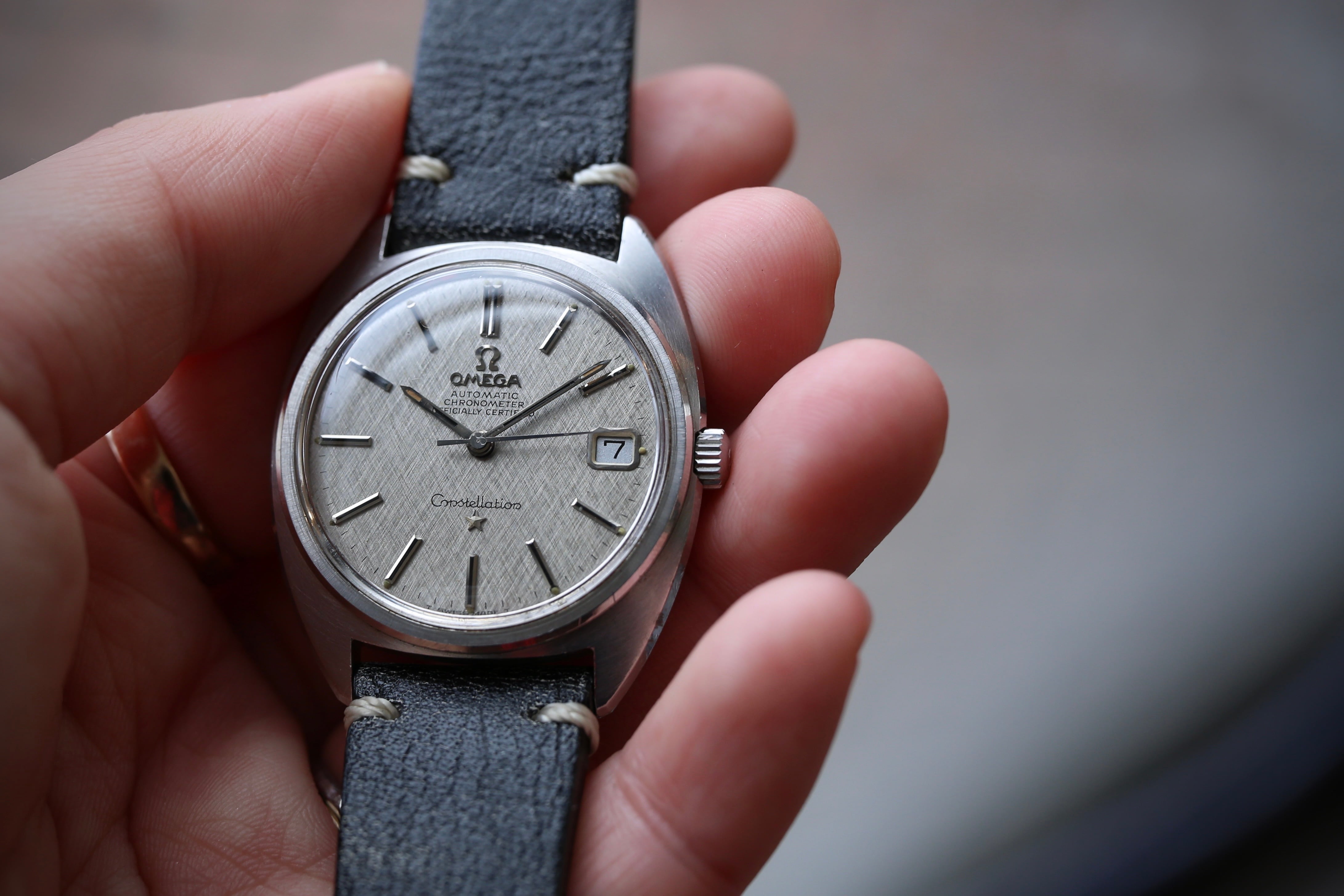 OMEGA】 1968年製 コンステレーション Cラインケース フラットベゼル