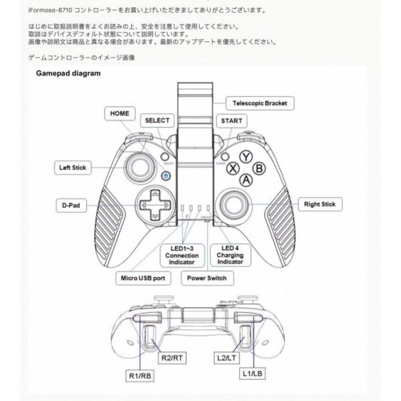 Formosa Japan スマホ ゲームコントローラー Bluetooth ゲームパッド iPhone Android Switch PC 連射 8