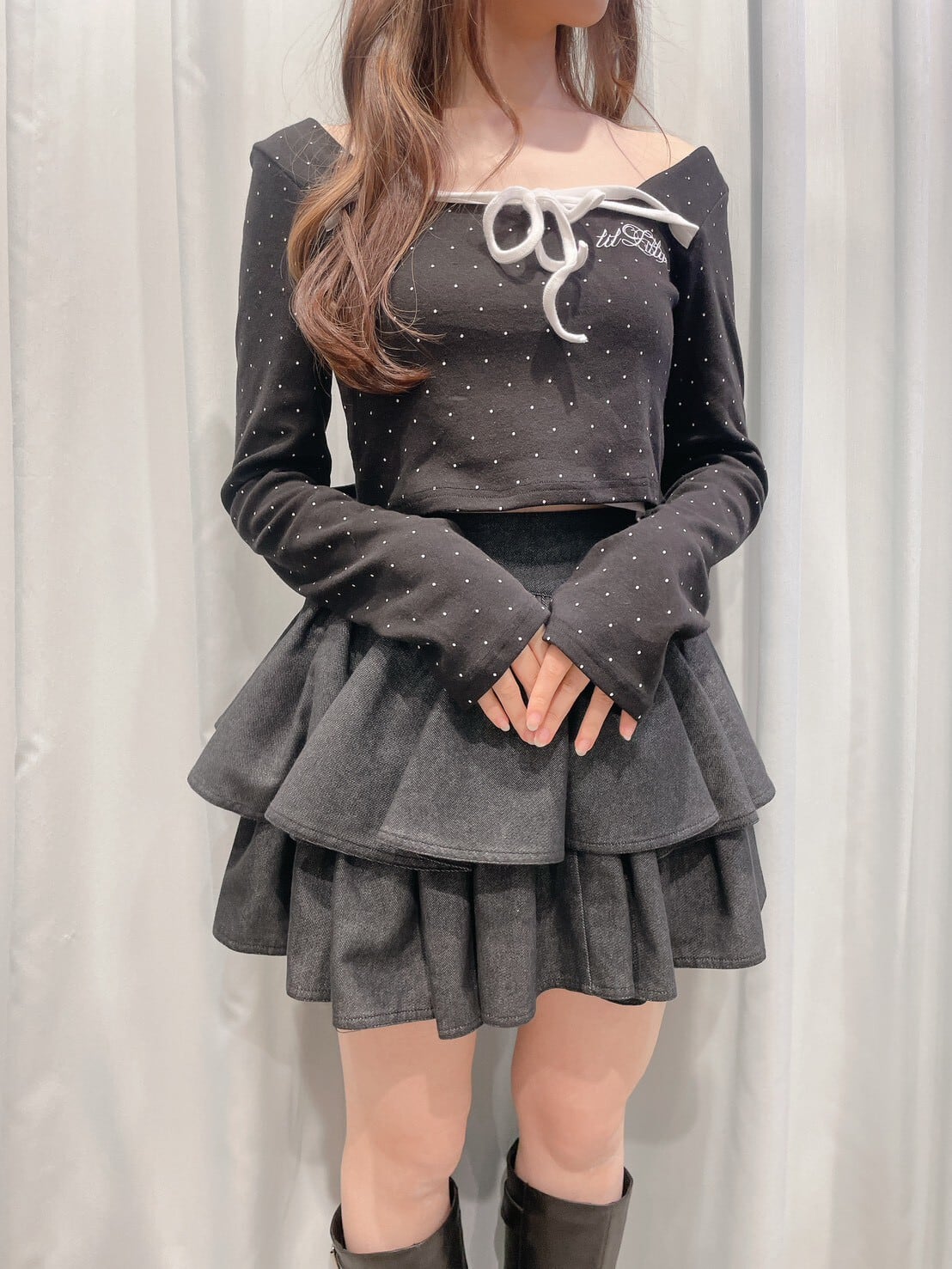 パイピングリボントップス | lilLilly official webstore