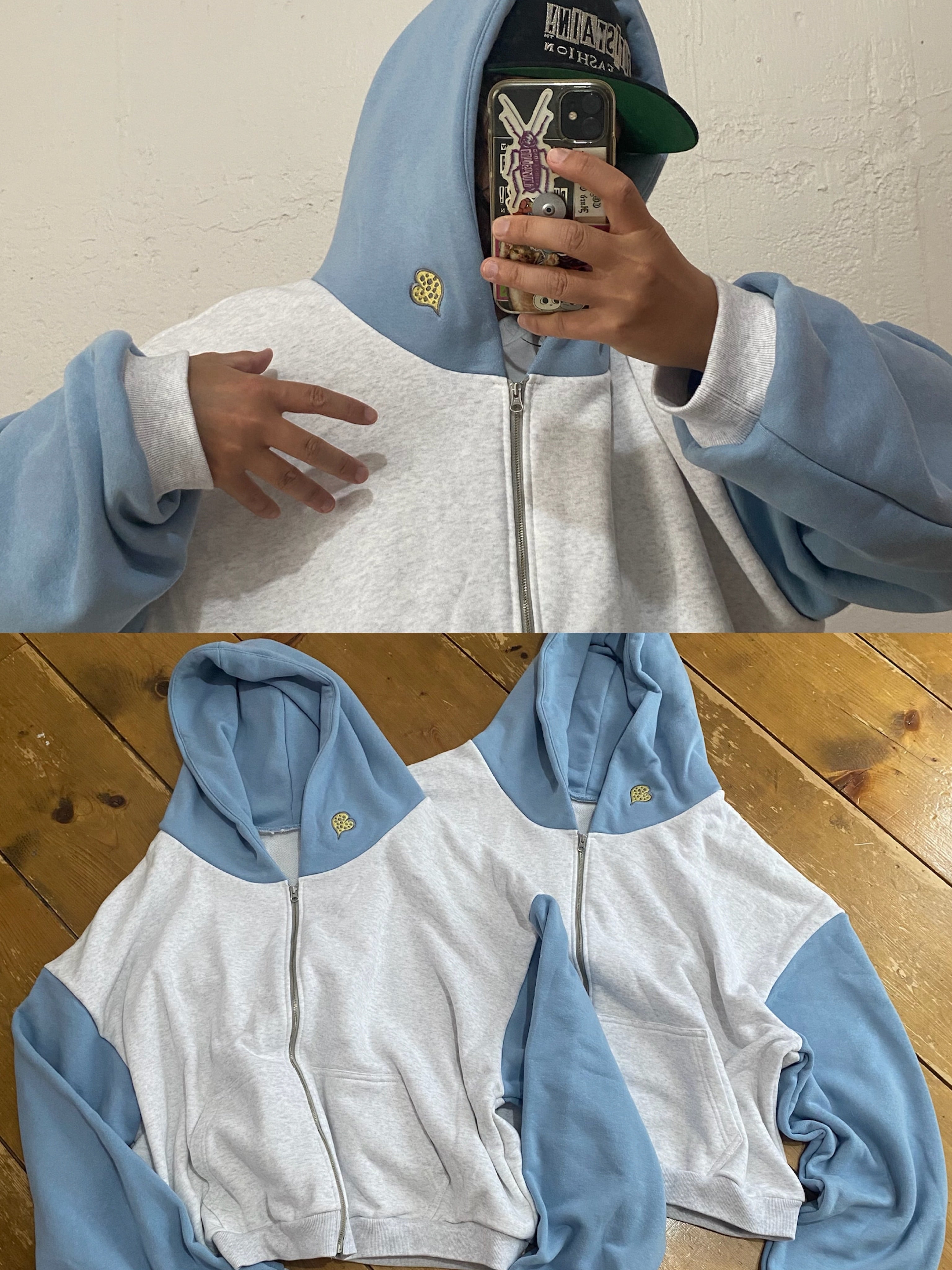 BUTTSTAIN! ANTI FASHION　スウェットパーカー BUTTSTAIN!ANTI FASHION!