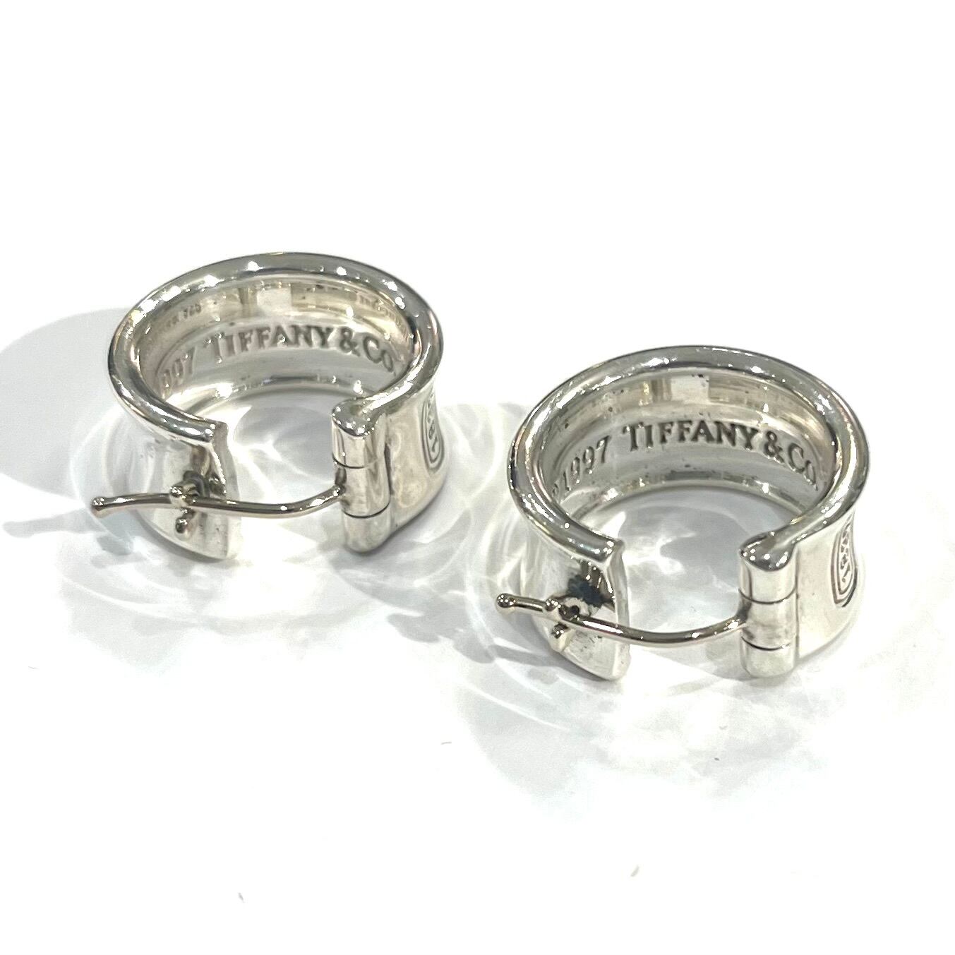 希少【TIFFANY&CO.】【ピアス】2596 T&CO SV925／1997刻印／重厚感ある