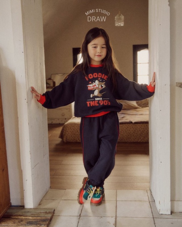 《送料無料》予約:ピンジルジョガーパンツ【BYMIMI】※ジュニアサイズ