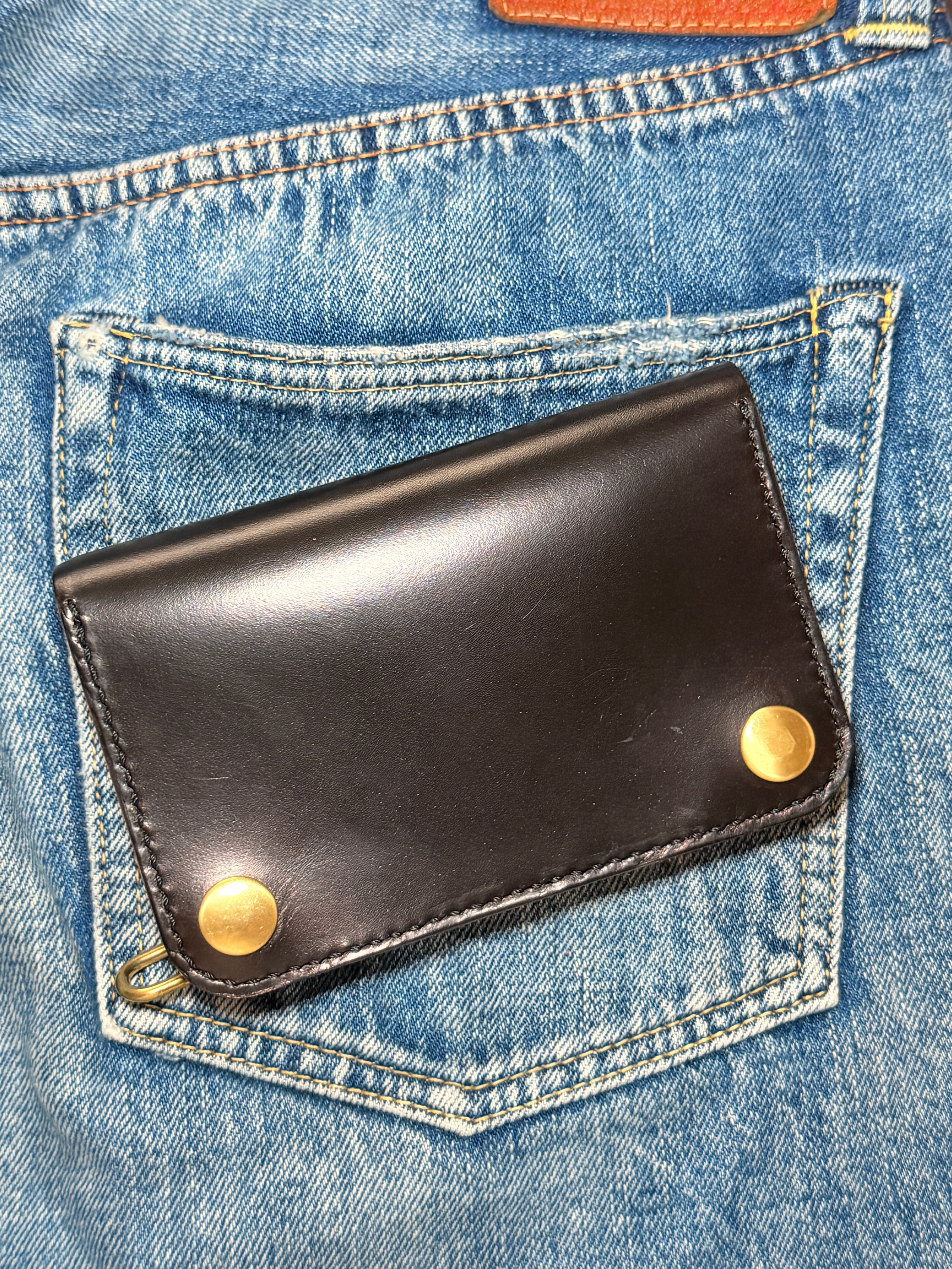 受注生産】MARYAMホースバットミドルトラッカーウォレット2層【MTW-00