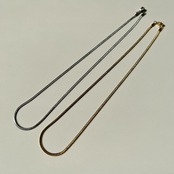 [silver］スネークチェーンネックレス［SSN026］