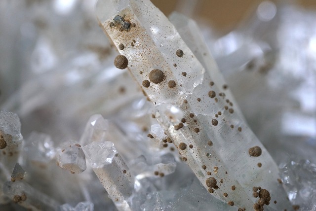 カルサイト/クォーツ/クローライト/ガレナ　Calcite/Quartz/Chlorite/Galena　