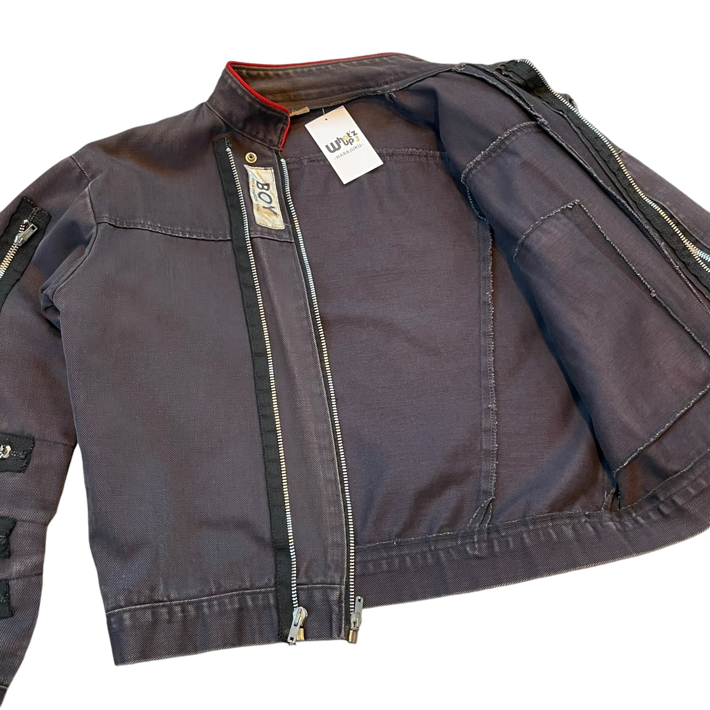 80s BOY LONDON zip design short jacket | What