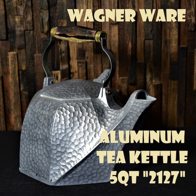 ワグナーウェア ビンテージ 鋳鉄製 ティーケトル ポット キャストアイアン WAGNER WARE アメリカ製 USA 1920～30年代