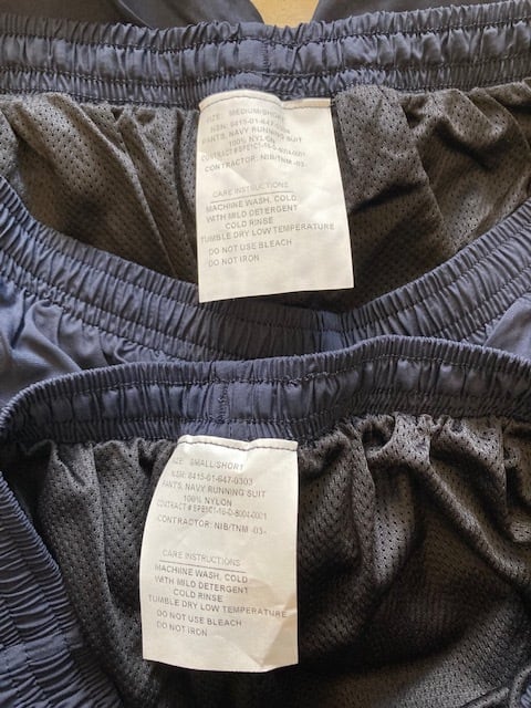 us navy physical traning nylon pants / アメリカ海軍 フィジカル