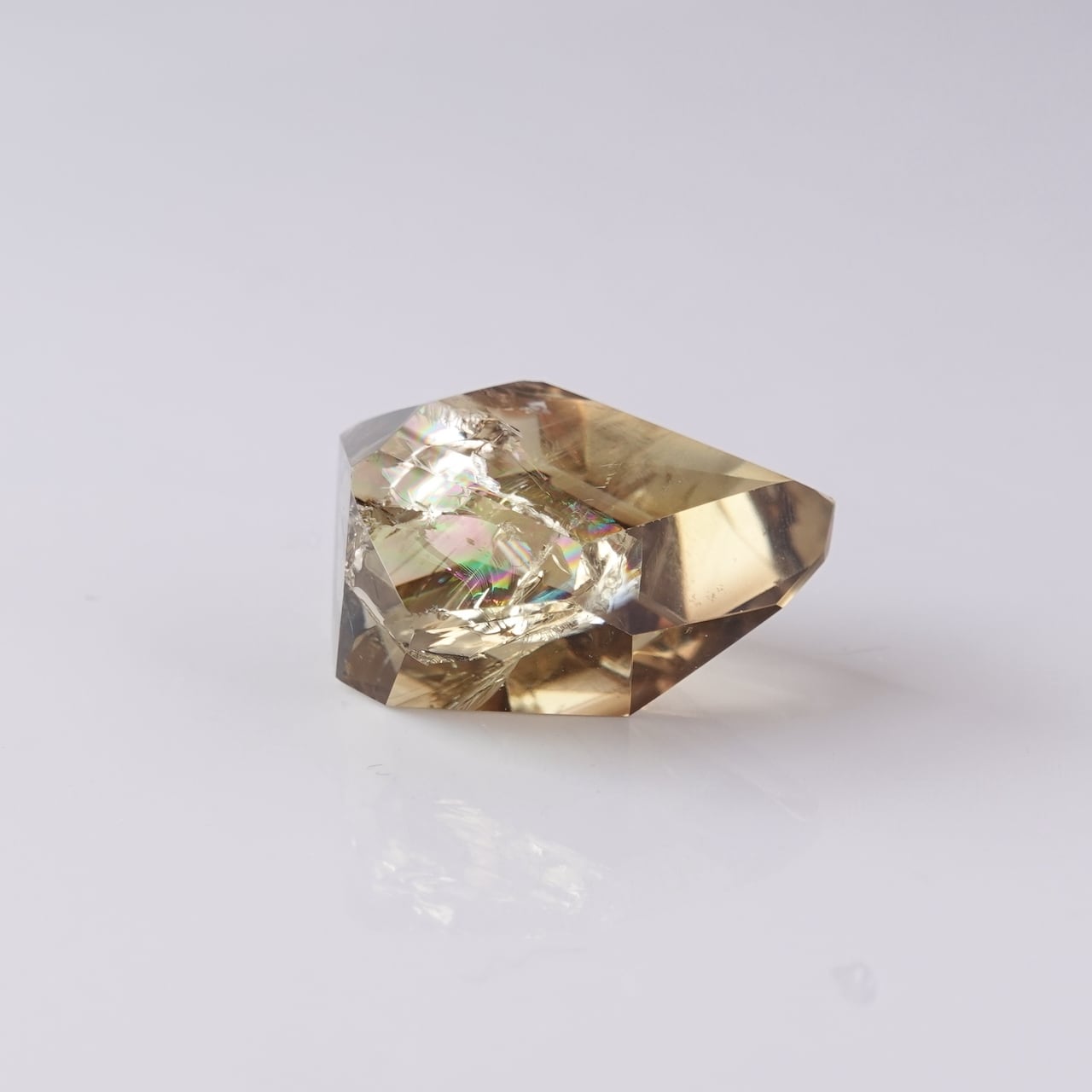 天然石 美品 シトリンフリーフォーム ナチュラルシトリンフリーフォームNo.1 | milcrystales