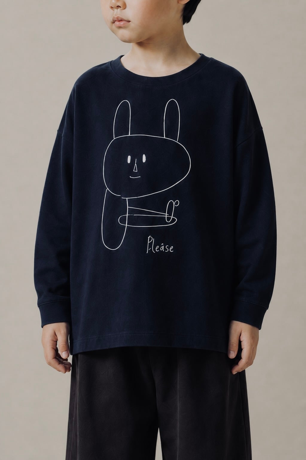 mina perhonen 26AW 〉 please, thank you ”ロンTee” / AEA8542PB