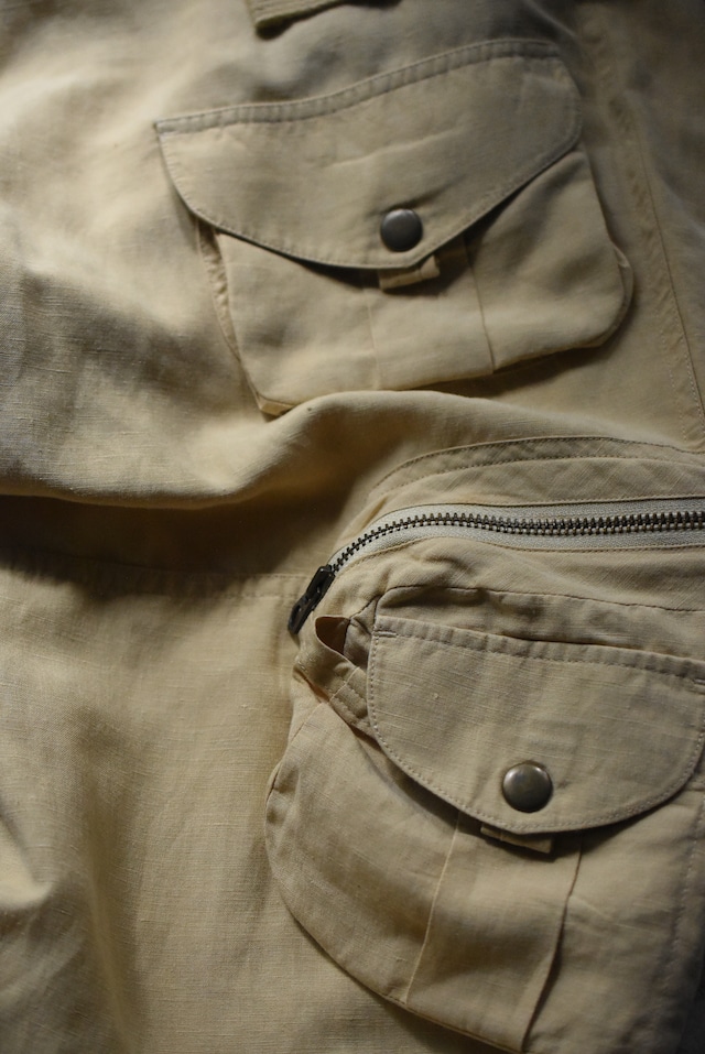 OK/90's "polo by Ralph Lauren" silk linen cargo pants