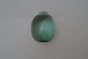津田清和 125. 青緑丸掛花入