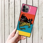 iPhoneケース 犬と猫 北欧レトロポップ｜動物柄のレトロポップ NOR015