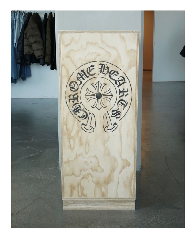 CHROME HEARTS クロムハーツ Wooden Crate Box 木箱 インテリア 台