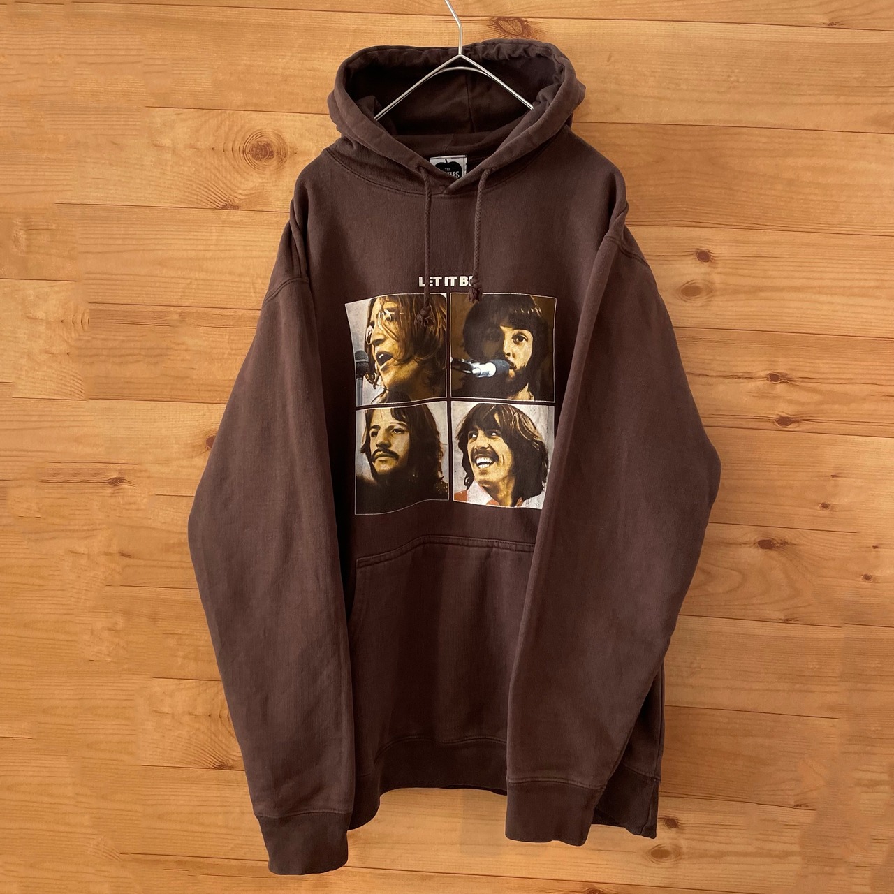 【THE BEATLES】LET IT BE 2005 ジャケット スウェット パーカー フーディ ザ・ビートルズ レットイットビー US古着 アメリカ古着