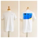 【Star & Stripe】 Photo Print T-shirts Blue Building