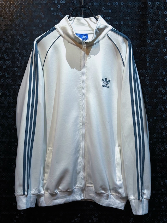 【ÆIEM】"adidas original"vintage trefoil logo Pure white  track jacket